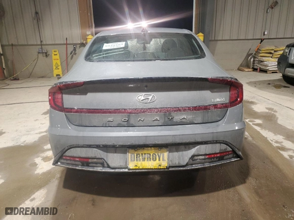 2021 Hyundai Sonata Hybrid SEL with VIN KMHL34JJ2MA034164, listed as a Copart auction lot 89325385 with 27,389 mi miles and Salvage Title. Bid and sale history available at carsss.com. Image 6.