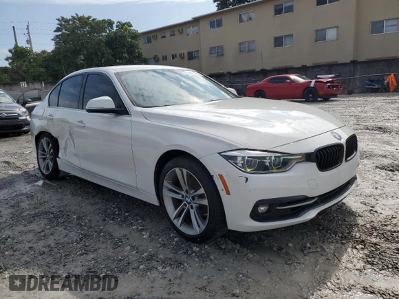 2018 BMW 3 Series 330i with VIN WBA8B9C50JK676945, listed as a Copart auction lot 89179095 with 82,314 mi miles and Salvage title. Bid and sale history available at DreamBid. Image 4.