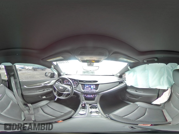 2020 Cadillac XT5 Sport AWD with VIN 1GYKNGRS5LZ232546, listed as a Copart auction lot 84104644 with 25,276 mi miles and Salvage title. Bid and sale history available at DreamBid. Image 14.