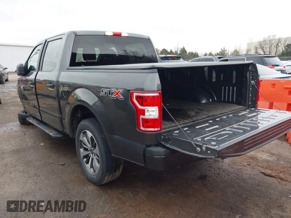 2019 Ford F-150 XL with VIN 1FTEW1C53KKD70870, listed as a IAAI auction lot 41208988 with 31,728 mi miles and . Bid and sale history available at carsss.com. Image 3.