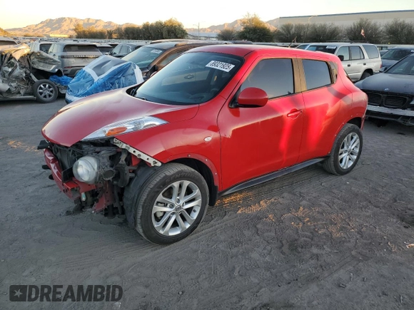2014 Nissan Juke Nismo with VIN JN8AF5MR0ET350375, listed as a Copart auction lot 89321925 with 149,857 mi miles and Salvage Title. Bid and sale history available at DreamBid. Image 1.