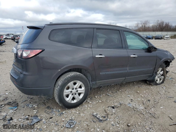 2014 Chevrolet Traverse LS with VIN 1GNKRFKD2EJ139167, listed as a Copart auction lot 50783505 with 0 mi miles and Clean Title. Bid and sale history available at carsss.com. Image 3.