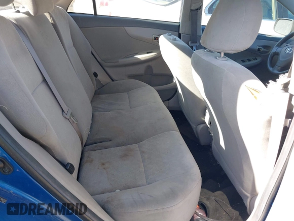 2009 Toyota Corolla with VIN 2T1BU40E69C166333, listed as a IAAI auction lot 42137539 with 127,564 mi miles. Bid and sale history available at carsss.com. Image 8.