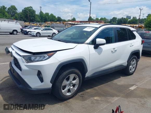 2019 Toyota RAV4 XLE with VIN 2T3P1RFV0KC008652, listed as a IAAI auction lot 42508557 with 87,684 mi miles and . Bid and sale history available at DreamBid. Image 17.