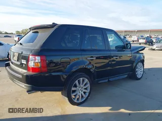 2008 Land Rover Range Rover Sport SC with VIN SALSH23408A144741, listed as a IAAI auction lot 40985850 with 110,878 mi miles. Bid and sale history available at carsss.com. Image 4.