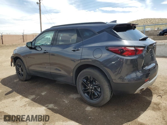 2022 Chevrolet Blazer LT with VIN 3GNKBJR41NS236338, listed as a Copart auction lot 59004265 with 61,561 mi miles and Salvage title. Bid and sale history available at DreamBid. Image 2.