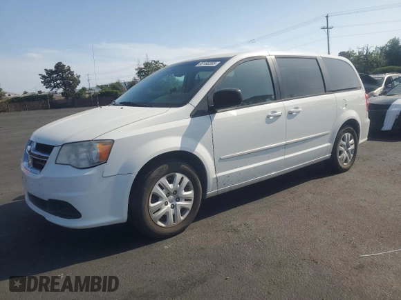 2014 Dodge Grand Caravan American Value with VIN 2C4RDGBG7ER428210, listed as a Copart auction lot 55180395 with 162,270 mi miles and Clean Title. Bid and sale history available at DreamBid. Image 1.