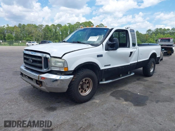 2002 Ford F-250 XL with VIN 1FTNX20F42EC60263, listed as a IAAI auction lot 42362238 with 162,068 mi miles and . Bid and sale history available at DreamBid. Image 2.