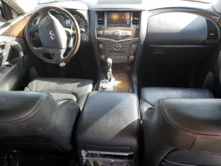 2011 Infiniti QX56 7-passenger with VIN JN8AZ2NE2B9000479, listed as a Copart auction lot 49492035 with 152,852 mi miles and Salvage Title. Bid and sale history available at carsss.com. Image 8.