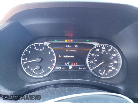 2024 Nissan Sentra SV with VIN 3N1AB8CV7RY304999, listed as a Copart auction lot 47881475 with 39,071 mi miles and Salvage Title. Bid and sale history available at DreamBid. Image 9.