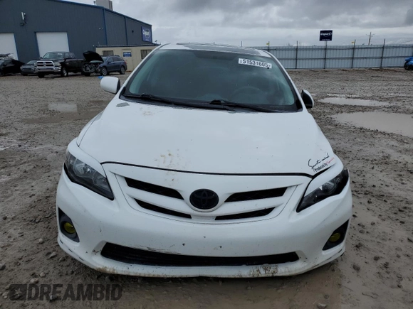 2013 Toyota Corolla L with VIN 5YFBU4EE4DP110165, listed as a Copart auction lot 51531605 with 229,171 mi miles and Salvage Title. Bid and sale history available at DreamBid. Image 5.