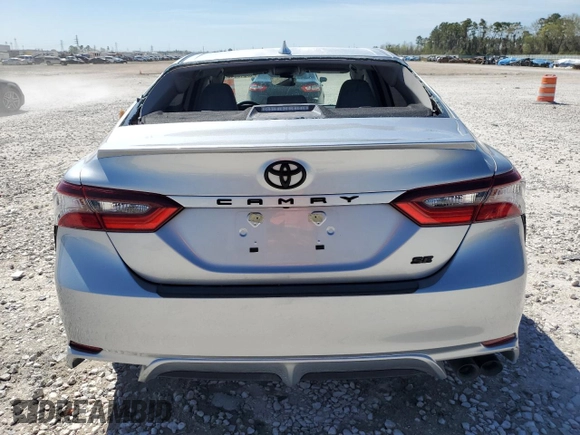 2023 Toyota Camry SE with VIN 4T1G11AK0PU751342, listed as a Copart auction lot 49345515 with 22,887 mi miles and Salvage Title. Bid and sale history available at DreamBid. Image 6.