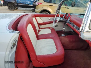 1955 Ford Thunderbird with VIN P5FH131649, listed as a Copart auction lot 78360154 with 35,746 mi miles and Salvage Title. Bid and sale history available at DreamBid. Image 10.