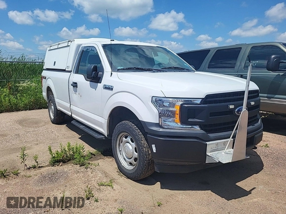 2018 Ford F-150 XL with VIN 1FTNF1EG9JKE87544, listed as a IAAI auction lot 42785435 with Not provided miles and . Bid and sale history available at DreamBid. Image 2.