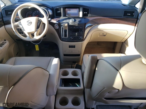 2015 Nissan Quest S with VIN JN8AE2KP9F9133246, listed as a Copart auction lot 50625534 with 132,797 mi miles. Bid and sale history available at carsss.com. Image 8.