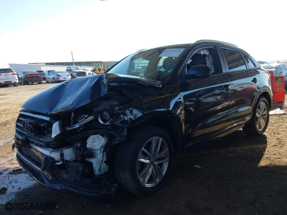 2018 Audi Q3 Premium with VIN WA1BCCFS5JR007740, listed as a IAAI auction lot 41763415 with 73,934 mi miles. Bid and sale history available at carsss.com. Image 17.
