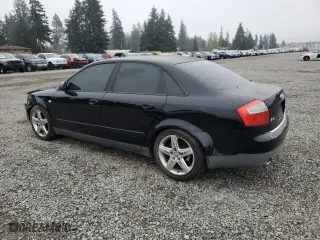 2002 Audi A4 1.8T with VIN WAULC68E52A287563, listed as a Copart auction lot 82359464 with 97,927 mi miles and Salvage Title. Bid and sale history available at carsss.com. Image 2.