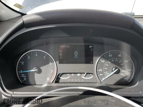 2019 Ford EcoSport SE with VIN MAJ3S2GE1KC302909, listed as a Copart auction lot 49850045 with 74,847 mi miles and Clean Title. Bid and sale history available at DreamBid. Image 9.