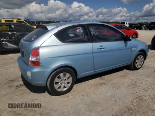 2008 Hyundai Accent GS with VIN KMHCM36C98U093301, listed as a Copart auction lot 63564783 with 94,773 mi miles and Salvage Title. Bid and sale history available at carsss.com. Image 3.