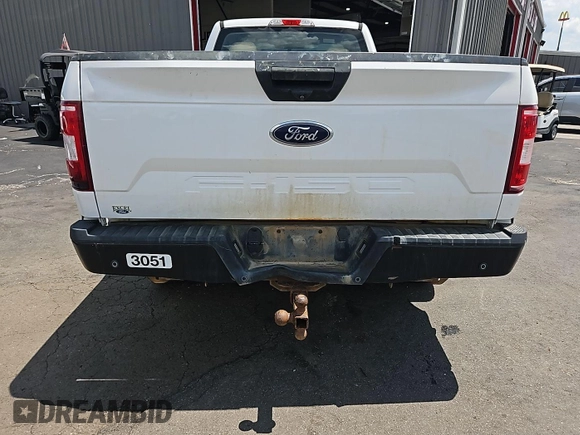 2019 Ford F-150 XL with VIN 1FTMF1EB5KKE10509, listed as a IAAI auction lot 42778592 with 132,692 mi miles and . Bid and sale history available at DreamBid. Image 3.