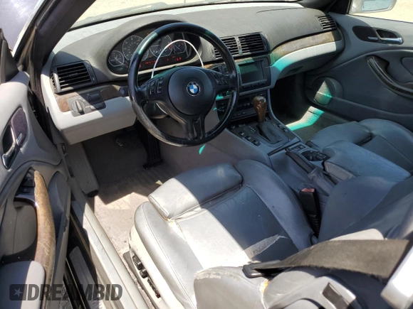 2001 BMW 3 Series 330Ci z VIN WBABS53491JU87738, wystawiony jako Copart lot #59233045 z przebiegiem 134 675 mil mil oraz Szkoda całkowita • Salvage title. Historia ofert i sprzedaży dostępna na DreamBid. Obrazek 8.