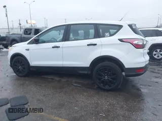 2017 Ford Escape S with VIN 1FMCU0F70HUD94573, listed as a IAAI auction lot 41272954 with 91,546 mi miles. Bid and sale history available at carsss.com. Image 14.