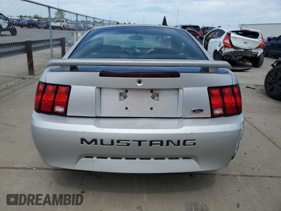 2004 Ford Mustang Standard with VIN 1FAFP40684F151713, listed as a Copart auction lot 51984485 with 141,520 mi miles and Salvage Title. Bid and sale history available at carsss.com. Image 6.