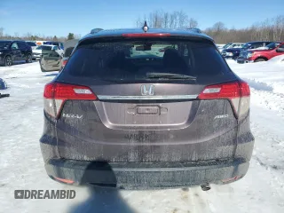2019 Honda HR-V EX-L with VIN 3CZRU6H7XKM717029, listed as a Copart auction lot 46498375 with 36,609 mi miles and Salvage Title. Bid and sale history available at carsss.com. Image 6.