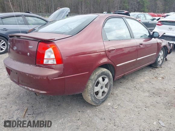 2002 Kia Spectra GS z VIN KNAFB161925092898, wystawiony jako IAAI lot #41753073 z przebiegiem 120 054 mil mil oraz . Historia ofert i sprzedaży dostępna na DreamBid. Obrazek 4.