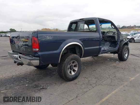 2003 Ford Super Duty F-250 XL with VIN 1FTNX21PX3EB41240, listed as a IAAI auction lot 40984229 with 1 mi miles. Bid and sale history available at carsss.com. Image 4.