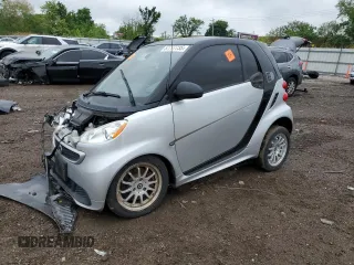 2014 Smart fortwo Passion with VIN WMEEJ9AA7EK736218, listed as a Copart auction lot 57777735 with Not provided miles and Salvage title. Bid and sale history available at DreamBid. Image 1.