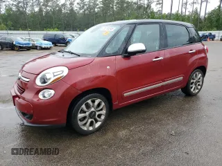 2014 FIAT 500L Lounge z VIN ZFBCFACHXEZ016196, wystawiony jako Copart lot #55760545 z przebiegiem 160 704 mil mil oraz Szkody całkowita. Historia ofert i sprzedaży dostępna na DreamBid. Obrazek 1.