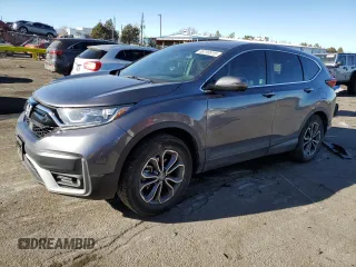 2020 Honda CR-V EX-L with VIN 5J6RW2H8XLA010104, listed as a Copart auction lot 88799915 with 41,133 mi miles and Salvage Title. Bid and sale history available at carsss.com. Image 1.