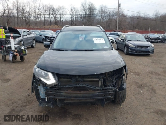 2017 Nissan Rogue SV with VIN KNMAT2MV9HP527518, listed as a IAAI auction lot 41655913 with 127,359 mi miles. Bid and sale history available at carsss.com. Image 12.