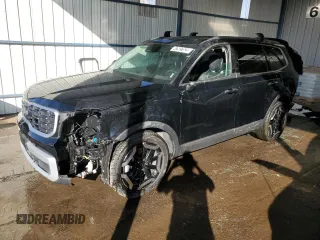 2025 Kia Telluride S z VIN 5XYP6DGC5SG586678, wystawiony jako Copart lot #47927525 z przebiegiem 2125 mil mil oraz Nie do naprawy. Historia ofert i sprzedaży dostępna na DreamBid. Obrazek 1.
