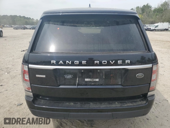 2016 Land Rover Range Rover with VIN SALGV3EF8GA256883, listed as a Copart auction lot 51969925 with 134,451 mi miles and Clean Title. Bid and sale history available at DreamBid. Image 6.