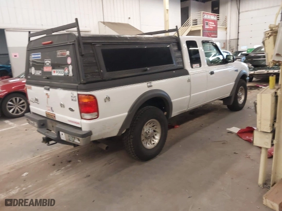 1999 Ford Ranger XLT with VIN 1FTZR15X0XPA27211, listed as a IAAI auction lot 41688344 with 207,370 mi miles. Bid and sale history available at carsss.com. Image 4.