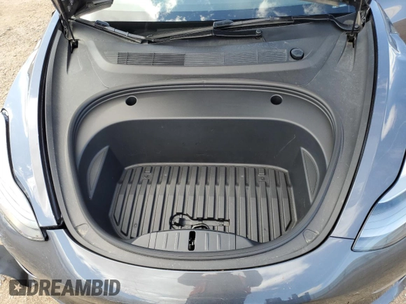 2023 Tesla Model 3 with VIN 5YJ3E1EA3PF707076, listed as a Copart auction lot 48993105 with 30,525 mi miles and Salvage Title. Bid and sale history available at DreamBid. Image 11.