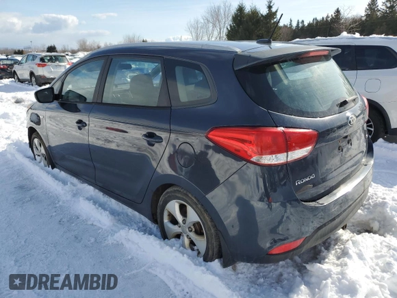 2014 Kia Rondo LX with VIN KNAHT8A33E7041297, listed as a Copart auction lot 42232715 with 230,841 mi miles and Clean Title. Bid and sale history available at carsss.com. Image 2.