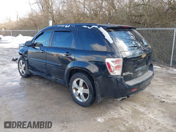 2008 Chevrolet Equinox Sport with VIN 2CNDL037586335609, listed as a IAAI auction lot 41469126 with 201,036 mi miles. Bid and sale history available at carsss.com. Image 3.