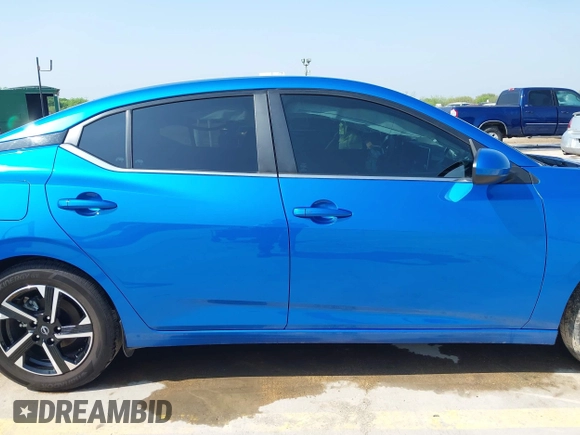 2024 Nissan Sentra SV with VIN 3N1AB8CV3RY282385, listed as a IAAI auction lot 41922422 with 25,671 mi miles and . Bid and sale history available at DreamBid. Image 13.