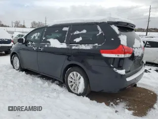 2014 Toyota Sienna Ltd with VIN 5TDDK3DC1ES093598, listed as a Copart auction lot 46439145 with 135,858 mi miles and Salvage Title. Bid and sale history available at carsss.com. Image 2.