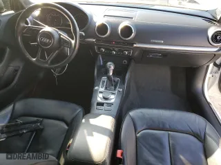 2017 Audi A3 Sedan Premium with VIN WAUB8GFF9H1025696, listed as a Copart auction lot 46700305 with 82,807 mi miles and Salvage Title. Bid and sale history available at carsss.com. Image 8.