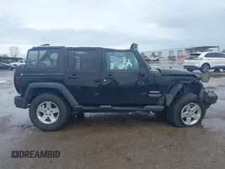 2014 Jeep Wrangler Unlimited Sport with VIN 1C4BJWDGXEL294965, listed as a IAAI auction lot 41908152 with 243,546 mi miles and . Bid and sale history available at DreamBid. Image 14.