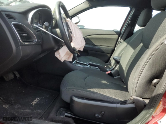 2011 Chrysler 200 Touring with VIN 1C3BC1FB4BN555493, listed as a Copart auction lot 46291365 with 164,566 mi miles and Salvage Title. Bid and sale history available at carsss.com. Image 7.