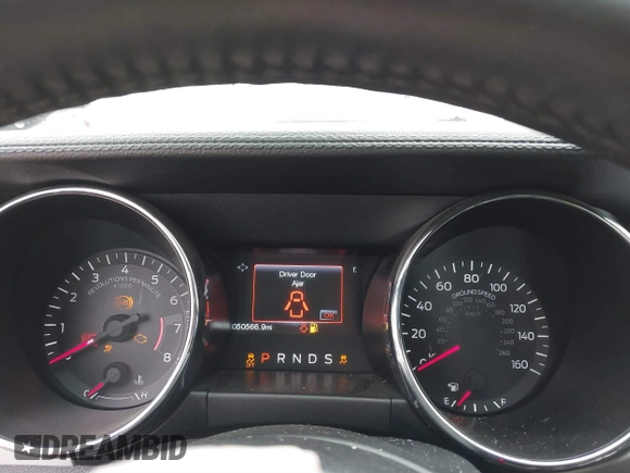 2016 Ford Mustang GT with VIN 1FA6P8CFXG5332566, listed as a IAAI auction lot 41071107 with 50,566 mi miles. Bid and sale history available at carsss.com. Image 7.