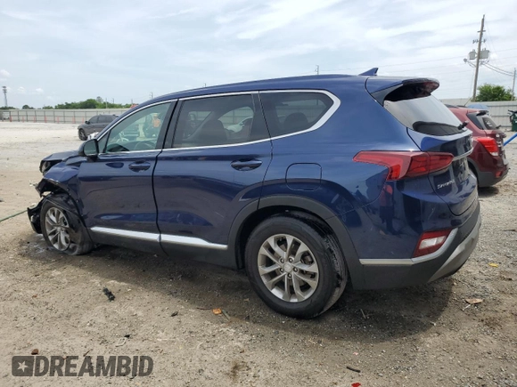 2019 Hyundai Santa Fe SEL with VIN 5NMS33AD0KH043131, listed as a Copart auction lot 54219415 with 131,532 mi miles and Non Repairable. Bid and sale history available at DreamBid. Image 2.