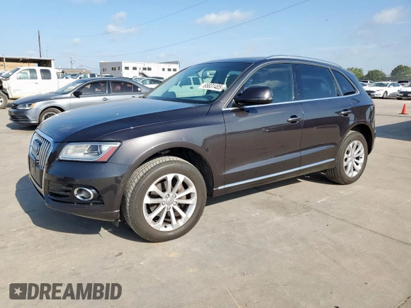 2015 Audi Q5 Premium Plus with VIN WA1LFAFP9FA067795, listed as a Copart auction lot 65831405 with 116,527 mi miles and Clean title. Bid and sale history available at DreamBid. Image 1.