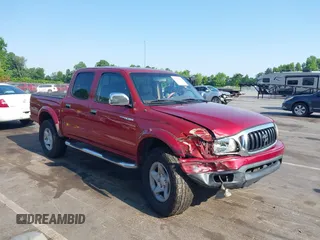 2002 Toyota Tacoma PreRunner with VIN 5TEGN92N52Z091105, listed as a IAAI auction lot 42278062 with 217,828 mi miles and . Bid and sale history available at DreamBid. Image 1.