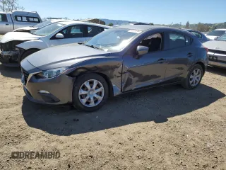 2014 Mazda 3 i Sport with VIN JM1BM1K71E1217863, listed as a Copart auction lot 50229195 with 107,964 mi miles and Salvage title. Bid and sale history available at DreamBid. Image 1.